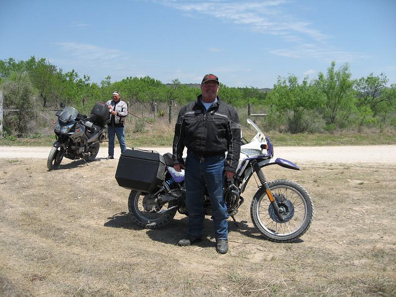 Clay Walley on Nueces River Road.JPG